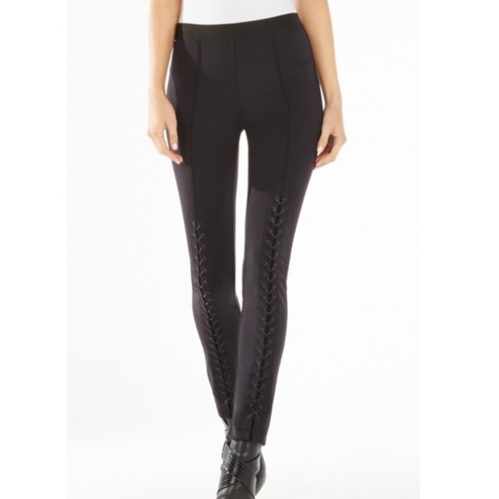 BCBG MAXAZRIA Elin Lace-Up Legging